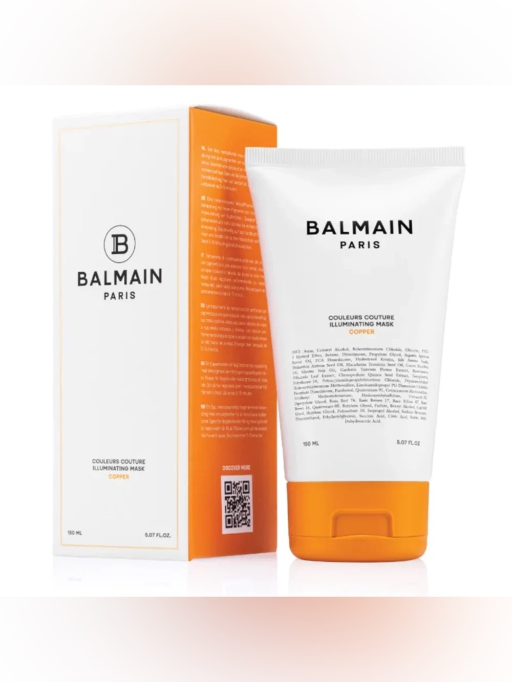 Balmain Paris Coulers Couture Illuminating Mask — Copper